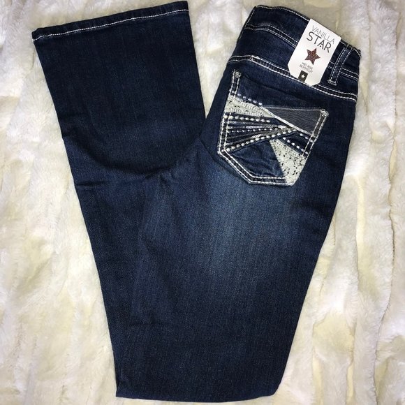 Vanilla Star Midrise Bootcut Jeans, Sz 7, NWT! - Picture 12 of 14